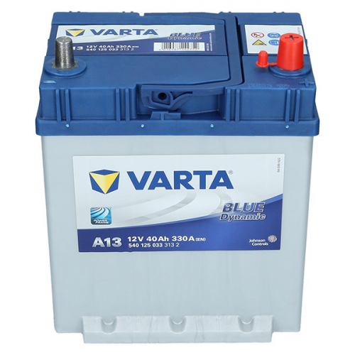 Автомобильный аккумулятор Varta 40Ah 330A Blue Dynamic A13 R+ - 3