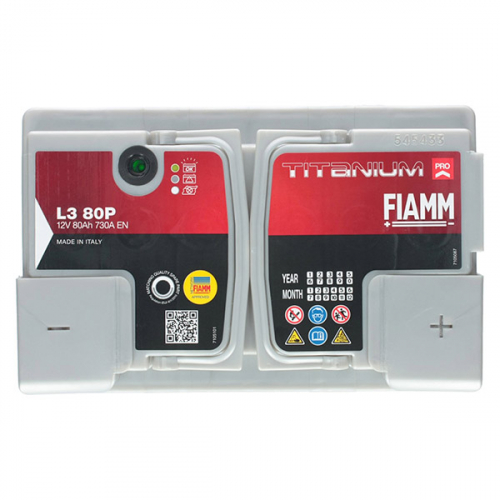 Автомобільний акумулятор Fiamm 80Ah 730A Titanium Pro R+ - 4