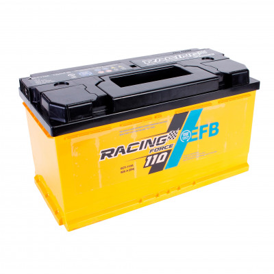 Автомобільний акумулятор Racing Force 110Ah 920A EFB R+ - 1
