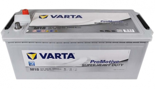 Грузовой аккумулятор Varta 180Ah 1000A ProMotive Super Heavy Duty M18 L+ - 2