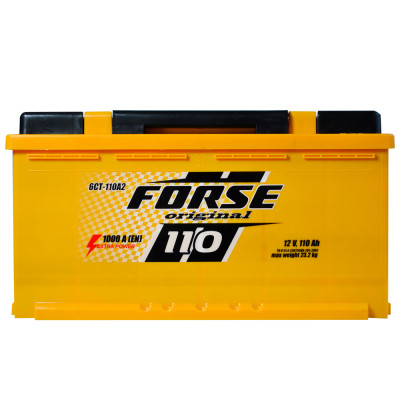 Автомобильный аккумулятор Forse 110Ah 1000A R+ - 1