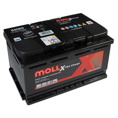 Автомобильный аккумулятор Moll 85Ah 800A X-tra Charge R+ - 2