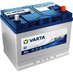 Автомобильный аккумулятор Varta 72Ah 760A Blue Dynamic EFB N72 R+