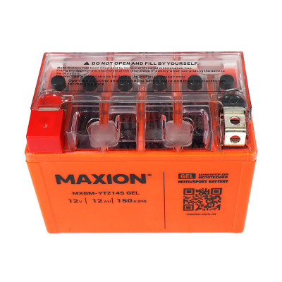 Мото акумулятор Maxion 12Ah YTZ14S GEL - 3
