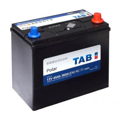 Автомобільний акумулятор TAB 45Ah 360A Polar R+ - 1