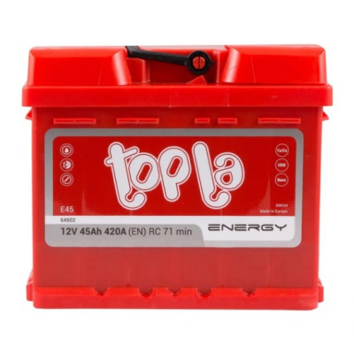 Автомобільний акумулятор Topla 45Ah 420A Energy R+ - 2