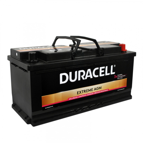 Автомобильный аккумулятор Duracell 105Ah 950A AGM Extreme DE105AGM R+ - 2