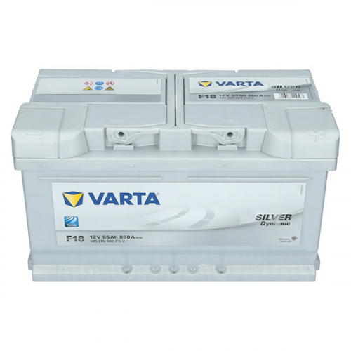 Автомобільний акумулятор Varta 85Ah 800A Silver Dynamic F18 R+ - 2