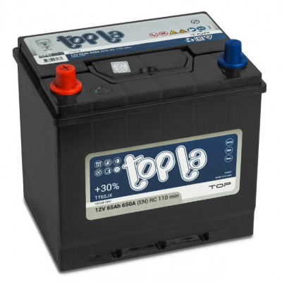 Автомобильный аккумулятор Topla 65Ah 650A TOP Japan L+ - 1