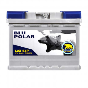 Автомобильный аккумулятор Baren 64Ah 610A Blu Polar L+