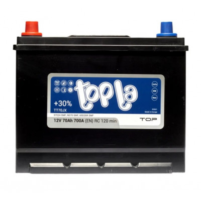 Автомобильный аккумулятор Topla 70Ah 700A TOP Japan L+ - 2