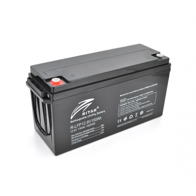 Літієвий акумулятор Ritar 12V 150Ah LifePO4 - 1