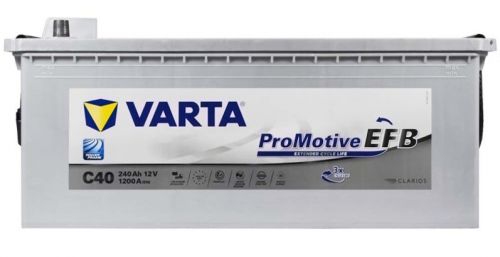 Вантажний акумулятор Varta 240Ah 1200A ProMotive EFB C40 L+ - 1