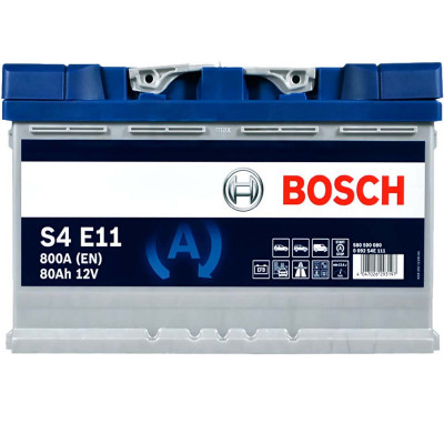 Автомобильный аккумулятор Bosch 80Ah 800A S4 E11 EFB R+ - 1