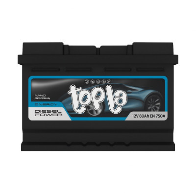 Автомобильный аккумулятор Topla 80Ah 750A Energy R+ - 1