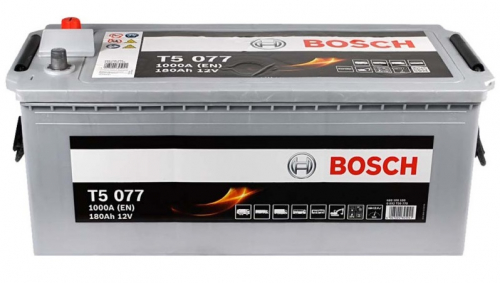 Грузовой аккумулятор Bosch 180Ah 1000A T5 077 L+ - 3