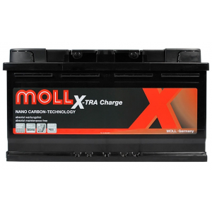 Автомобільний акумулятор Moll 100Ah 850A X-tra Charge R+