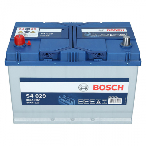 Автомобільний акумулятор Bosch 95Ah 830A S4 029 L+ - 2