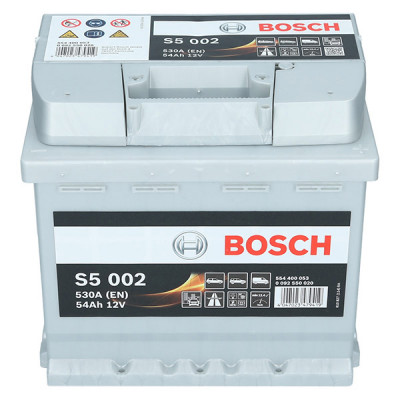 Автомобільний акумулятор Bosch 54Ah 530A S5 002 R+ - 2