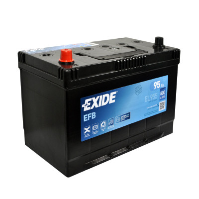 Автомобильный аккумулятор Exide 95Ah 800A Start-Stop EFB EL955 L+ - 2