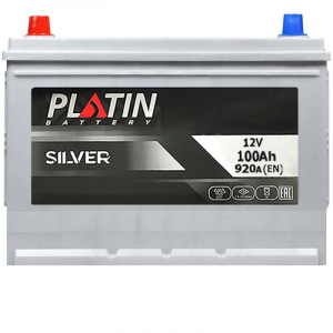 Автомобильный аккумулятор Platin Silver Asia 100Ah 920A L+