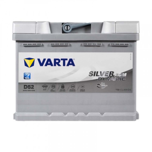 Автомобильный аккумулятор Varta 60Ah 680A Silver Dynamic AGM D52 R+