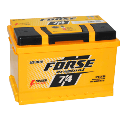 Автомобильный аккумулятор Forse 74Ah 720A R+ - 3