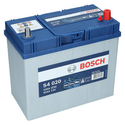 Автомобильный аккумулятор Bosch 45Ah 330A S4 020 R+ - 1