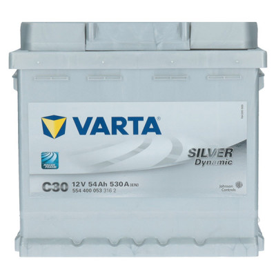 Автомобильный аккумулятор Varta 54Ah 530A Silver Dynamic C30 R+ - 2