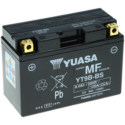 Мото акумулятор Yuasa 8Ah YT9B-BS - 1