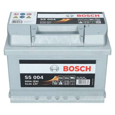 Автомобильный аккумулятор Bosch 61Ah 600A S5 004 R+ - 3