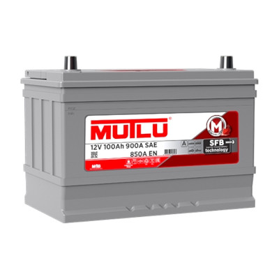 Автомобільний акумулятор Mutlu SFB 100Ah 850A Asia L+ - 1