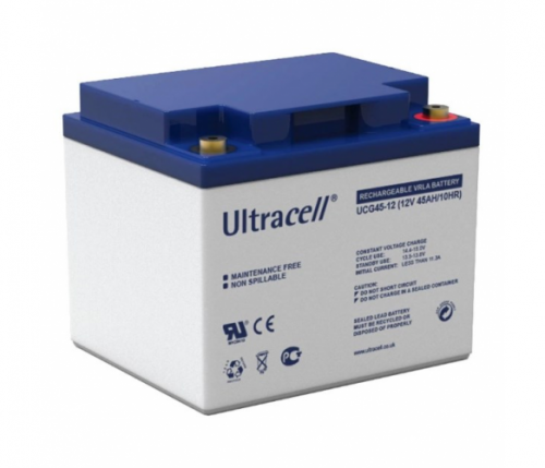 Гелевий акумулятор Ultracell 12V 45Ah UCG45-12 GEL - 1