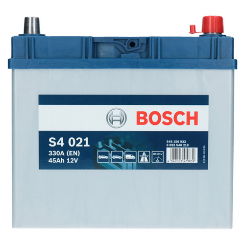 Автомобильный аккумулятор Bosch 45Ah 330A S4 021 R+ - 2