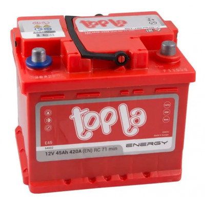 Автомобільний акумулятор Topla 45Ah 420A Energy R+ - 1