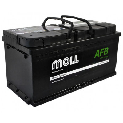 Автомобильный аккумулятор Moll 106Ah 980A AFB R+ - 3