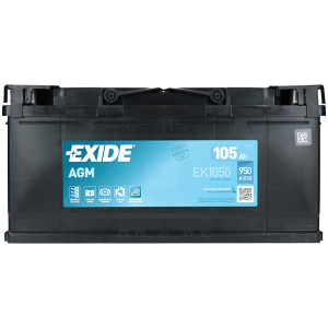 Автомобільний акумулятор Exide 105Ah 950A Start-Stop AGM EK1050 R+