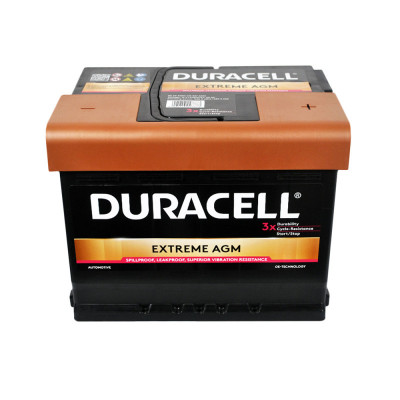 Автомобільний акумулятор Duracell 60Ah 640A AGM Extreme DE60AGM R+ - 3