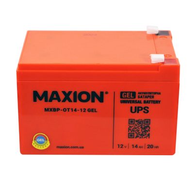 Гелевый аккумулятор Maxion 12V 14Ah OT 14-12 GEL - 3