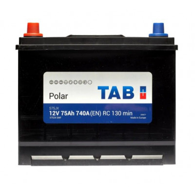 Автомобільний акумулятор TAB 75Ah 740A Polar L+ - 2
