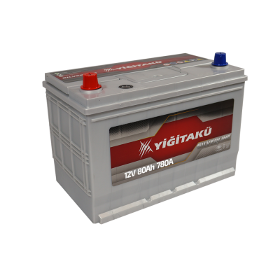 Автомобільний акумулятор Yigitaku Asia 80Ah 780A L+ - 2