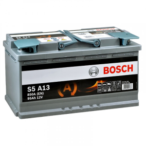 Автомобільний акумулятор Bosch 95Ah 850A S5 A13 AGM R+