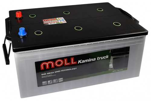 Грузовой аккумулятор Moll 225Ah 1150A Kamina Truck SHD L+ - 2