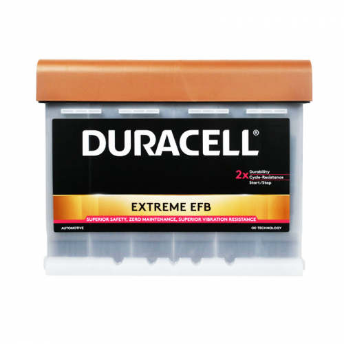 Автомобильный аккумулятор Duracell 65Ah 640A EFB Extreme DE65HEFB R+ - 1