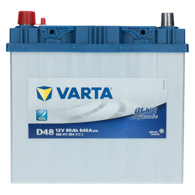 Автомобильный аккумулятор Varta 60Ah 540A Blue Dynamic D48 L+ - 3