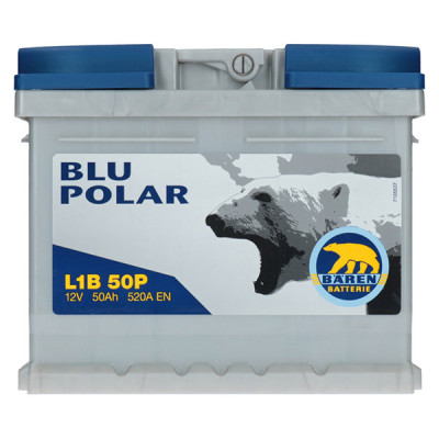 Автомобільний акумулятор Baren 50Ah 520A Blu Polar R+ - 2