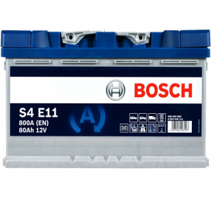 Автомобильный аккумулятор Bosch 80Ah 800A S4 E11 EFB R+