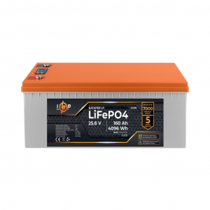 Літієвий акумулятор LogicPower 25,6V 160Ah LifePO4 (BMS 150A/75A)