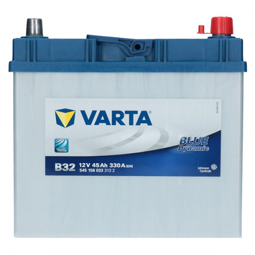 Автомобільний акумулятор Varta 45Ah 330A Blue Dynamic B32 R+ - 2