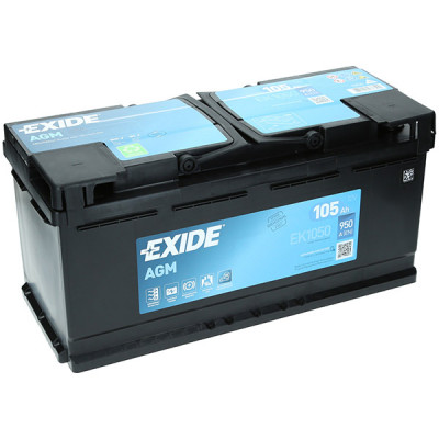 Автомобільний акумулятор Exide 106Ah 950A Start-Stop AGM EK1060 R+ - 2